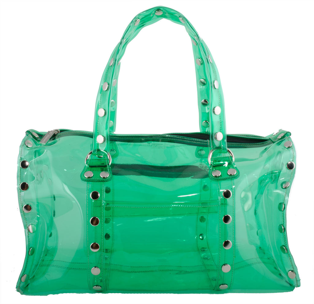 The Norman Clear Small Studded Bag