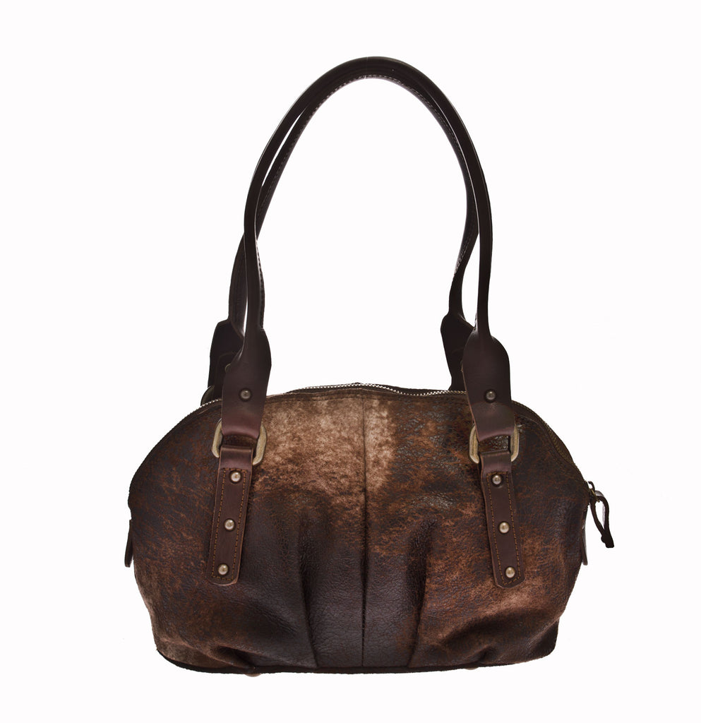 Bronze-brown-leather-designer-tote-bag